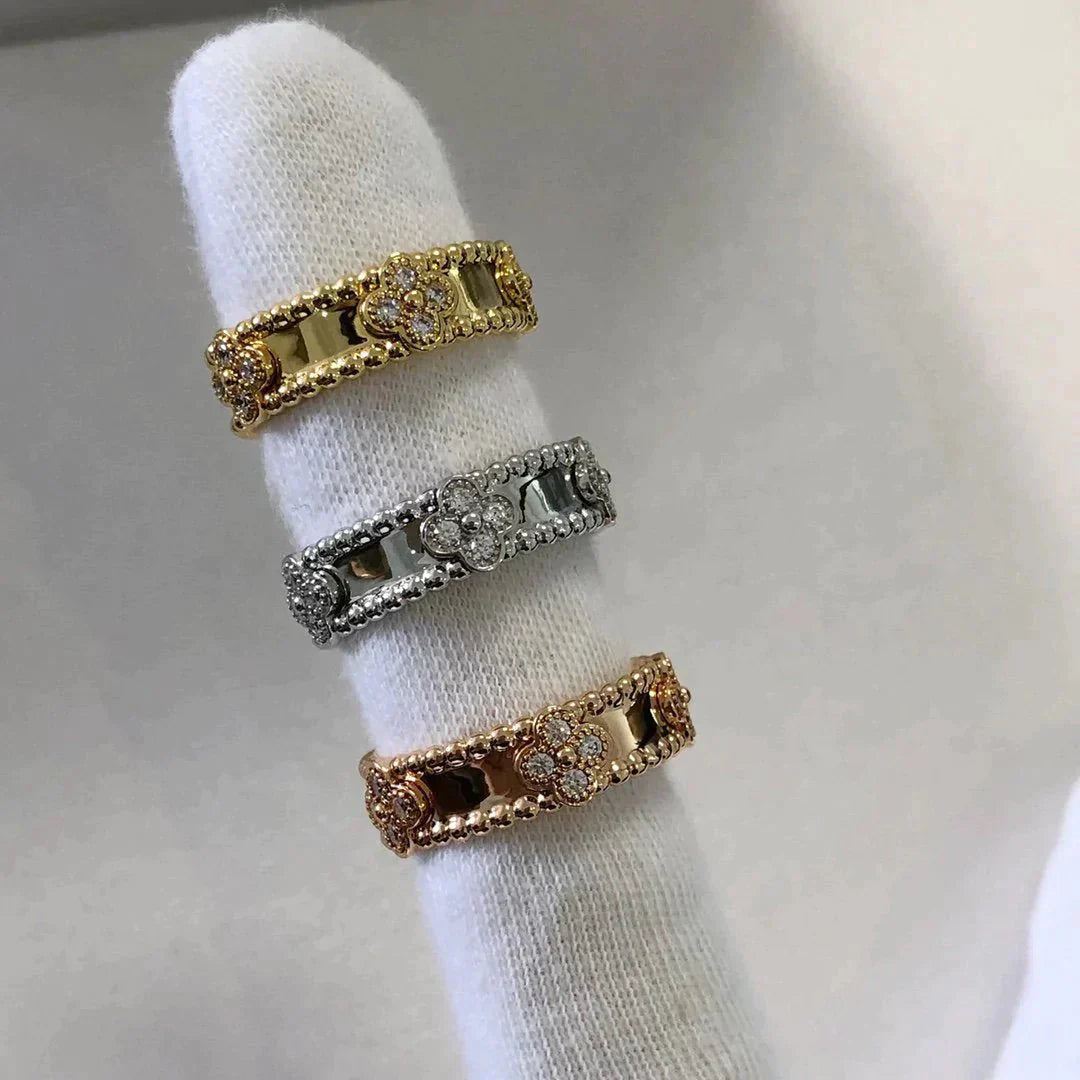 [AuraEcho Jewelry]PERLEE DIAMOND RING