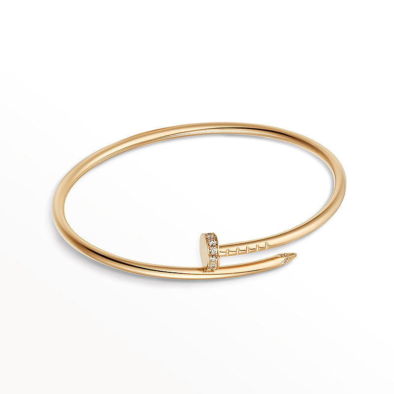 [AuraEcho Jewelry]JUSTE BRACELET 2.5MM DIAMONDS