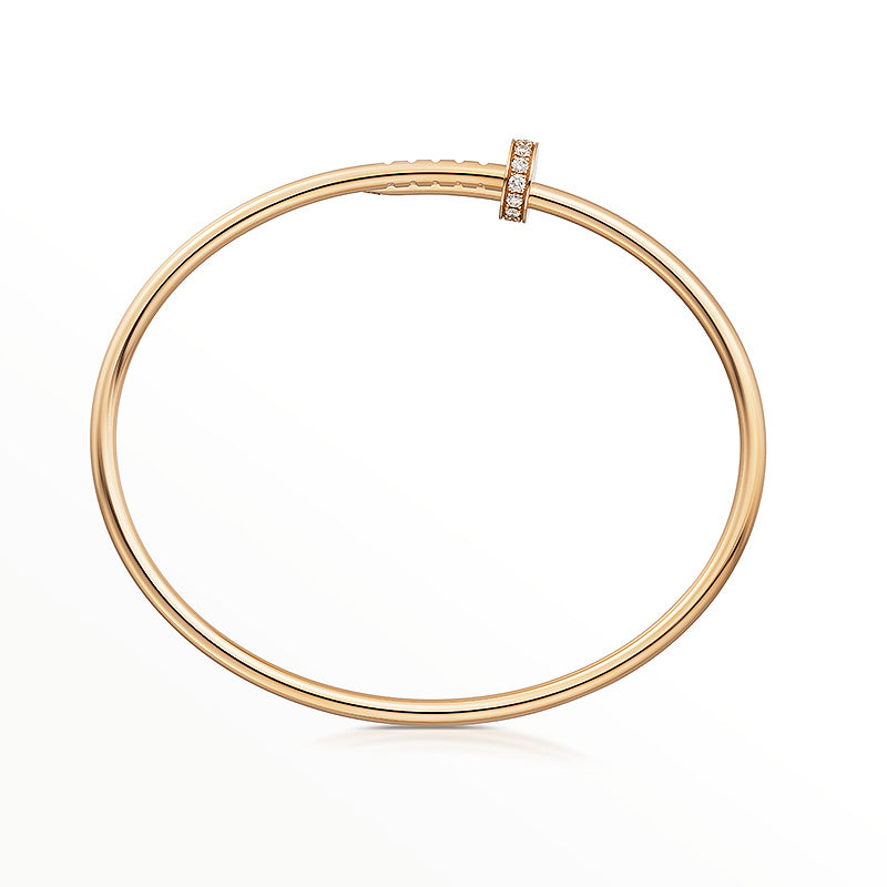 [AuraEcho Jewelry]JUSTE BRACELET 2.5MM DIAMONDS