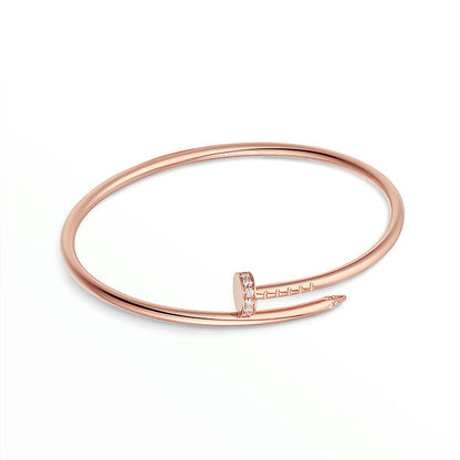 [AuraEcho Jewelry]JUSTE BRACELET 2.5MM DIAMONDS