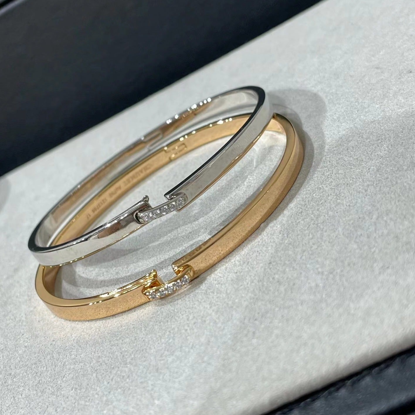 [AuraEcho Jewelry]LIENS EVIDENCE DIAMOND BRACELET