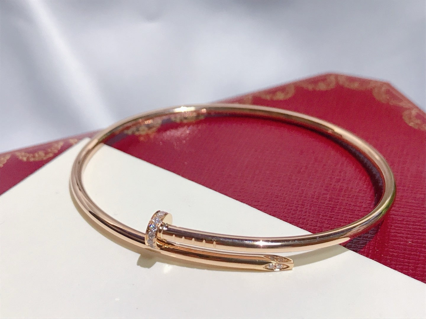 [AuraEcho Jewelry]JUSTE BRACELET 2.5MM DIAMONDS