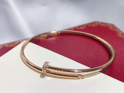 [AuraEcho Jewelry]JUSTE BRACELET 2.5MM DIAMONDS