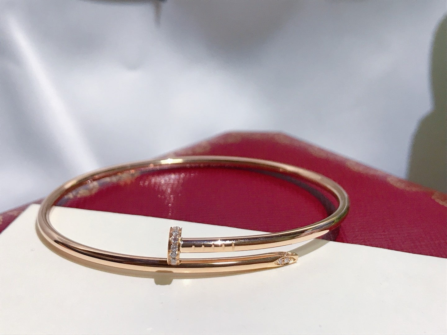 [AuraEcho Jewelry]JUSTE BRACELET 2.5MM DIAMONDS
