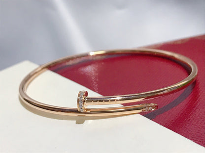 [AuraEcho Jewelry]JUSTE BRACELET 2.5MM DIAMONDS