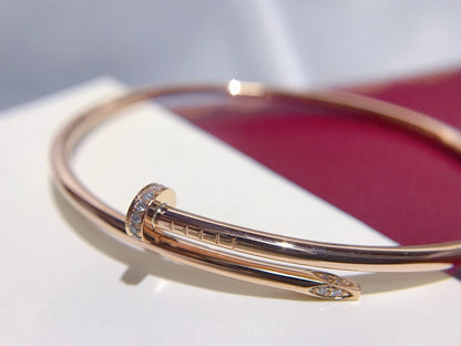 [AuraEcho Jewelry]JUSTE BRACELET 2.5MM DIAMONDS