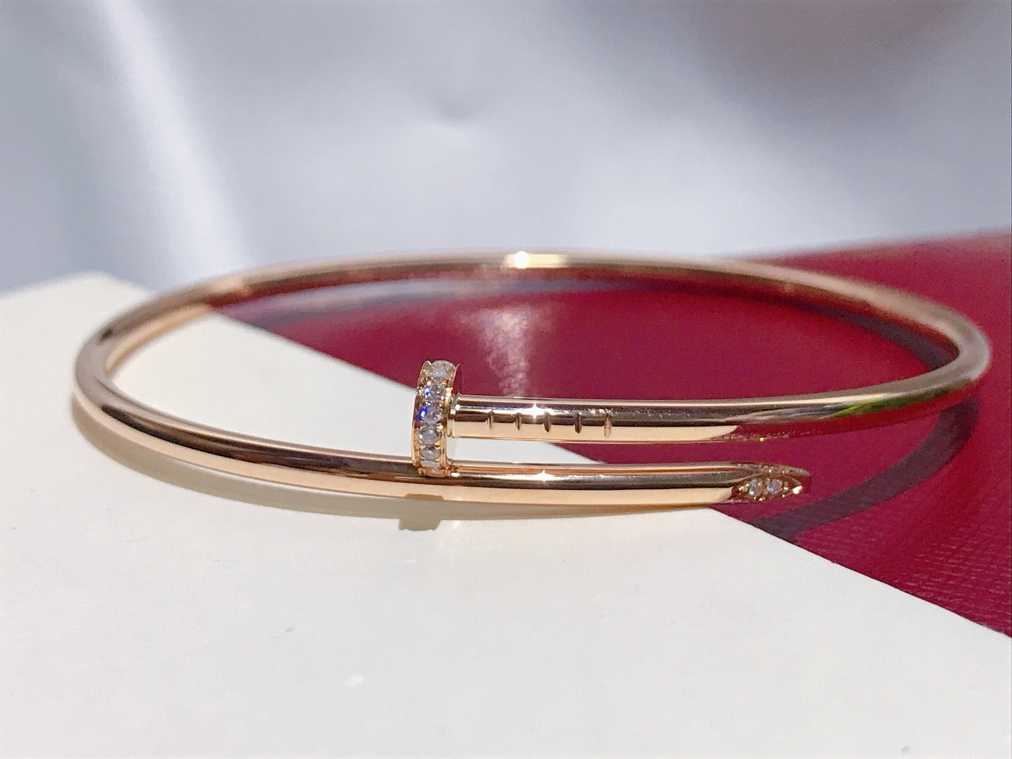 [AuraEcho Jewelry]JUSTE BRACELET 2.5MM DIAMONDS