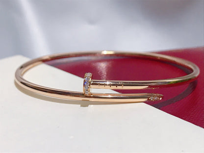 [AuraEcho Jewelry]JUSTE BRACELET 2.5MM DIAMONDS