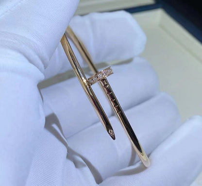 [AuraEcho Jewelry]JUSTE BRACELET 2.5MM DIAMONDS