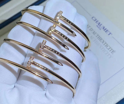 [AuraEcho Jewelry]JUSTE BRACELET 2.5MM DIAMONDS