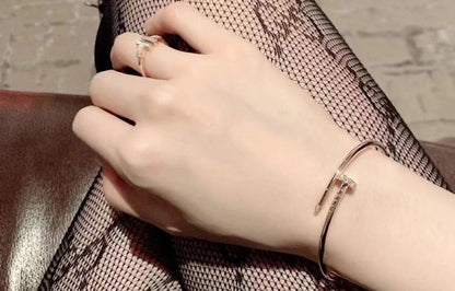 [AuraEcho Jewelry]JUSTE BRACELET 2.5MM DIAMONDS