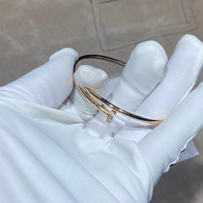 [AuraEcho Jewelry]JUSTE BRACELET 2.5MM DIAMONDS
