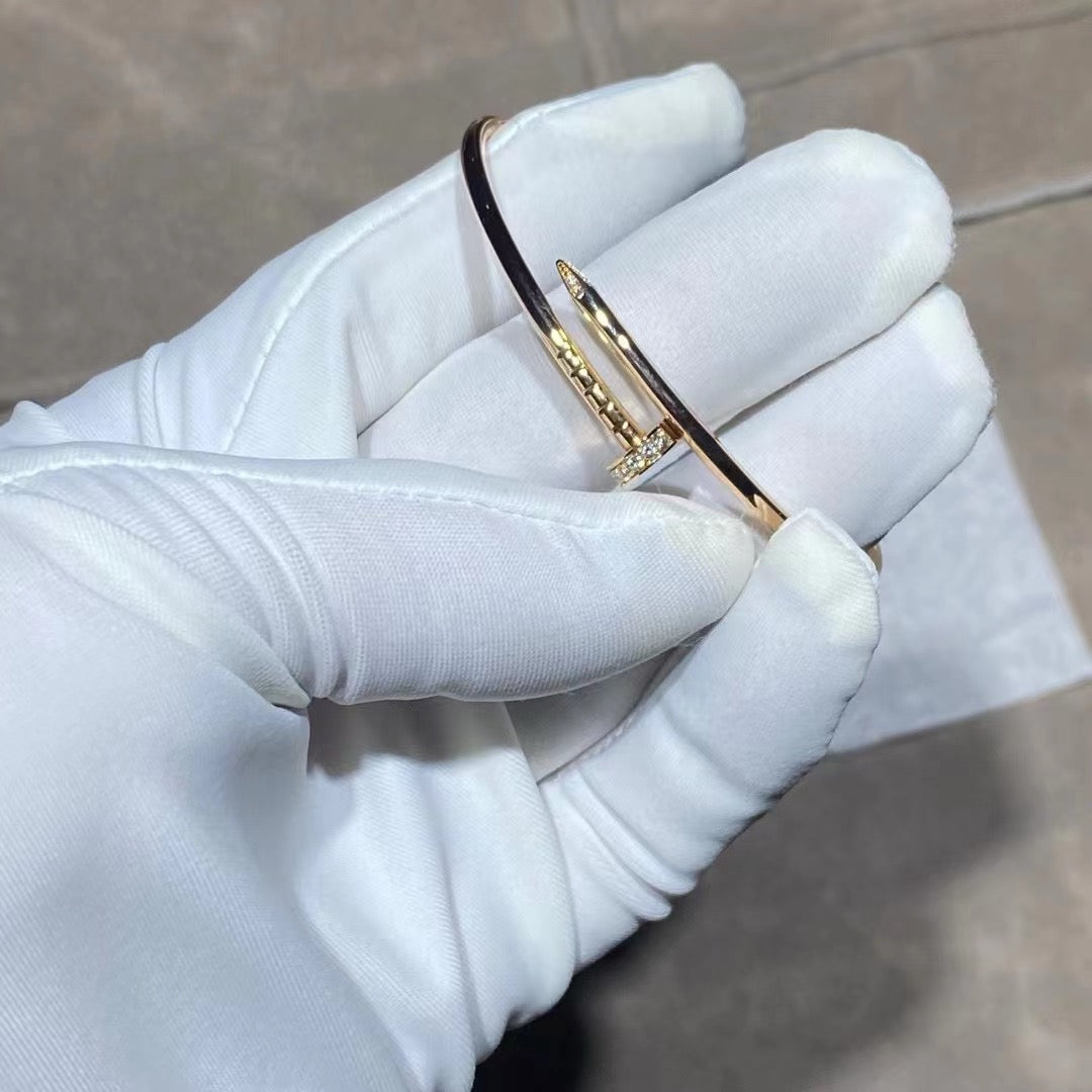 [AuraEcho Jewelry]JUSTE BRACELET 2.5MM DIAMONDS