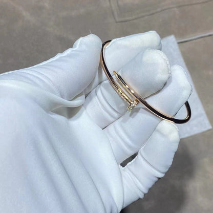 [AuraEcho Jewelry]JUSTE BRACELET 2.5MM DIAMONDS