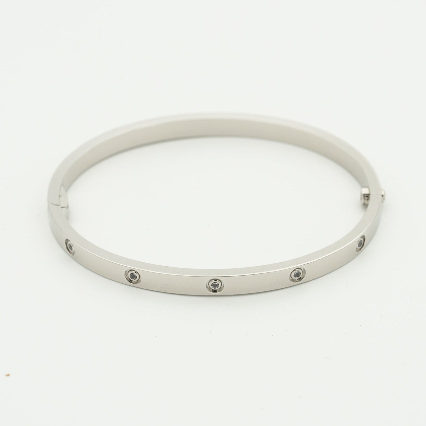 [AuraEcho Jewelry]LOVE BRACELET 3.65MM 10 DIAMONDS
