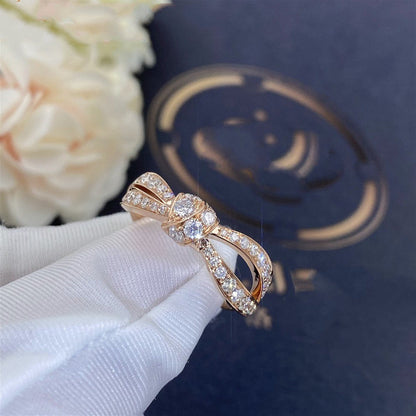 [AuraEcho Jewelry]LIENS PINK GOLD DIAMOND RING
