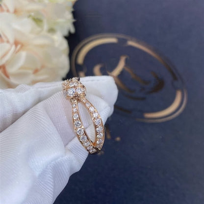 [AuraEcho Jewelry]LIENS PINK GOLD DIAMOND RING