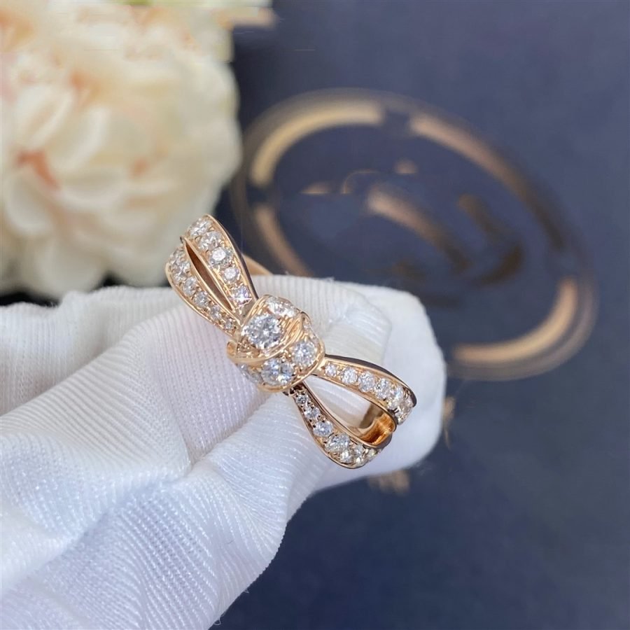[AuraEcho Jewelry]LIENS PINK GOLD DIAMOND RING